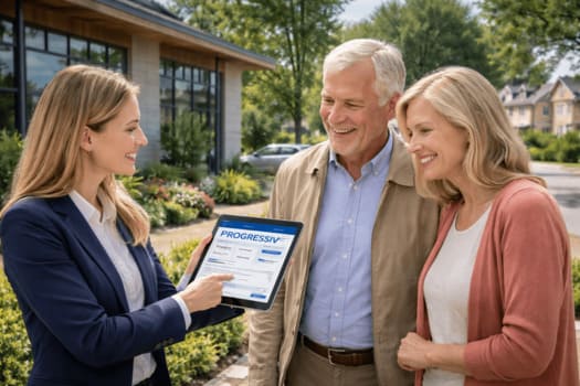 Progressive insurance quote for auto and home coverage